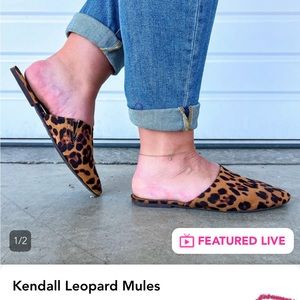 Leopard Mules